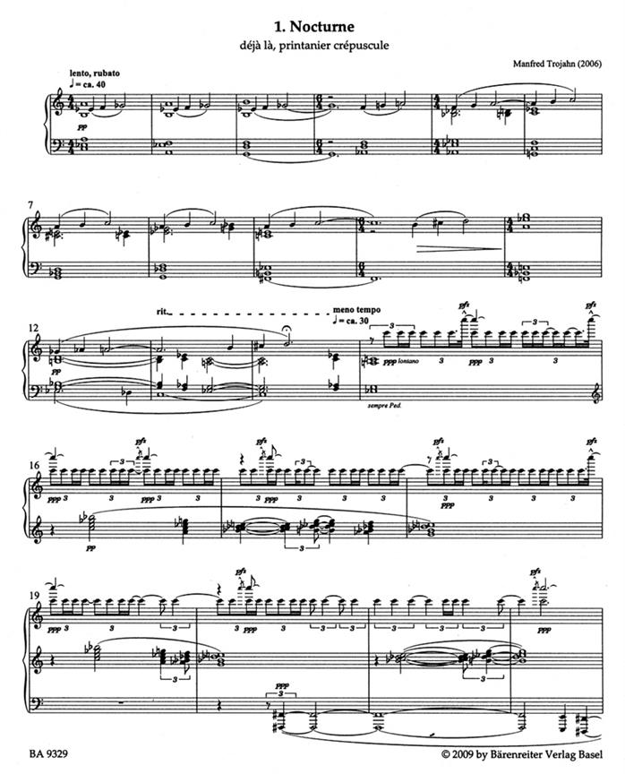 Douze Preludes pour Piano. Cahier 1: Nos 1-6